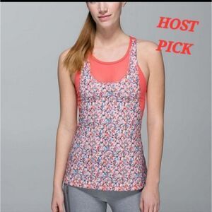 Lululemon racerback with meshing Tank